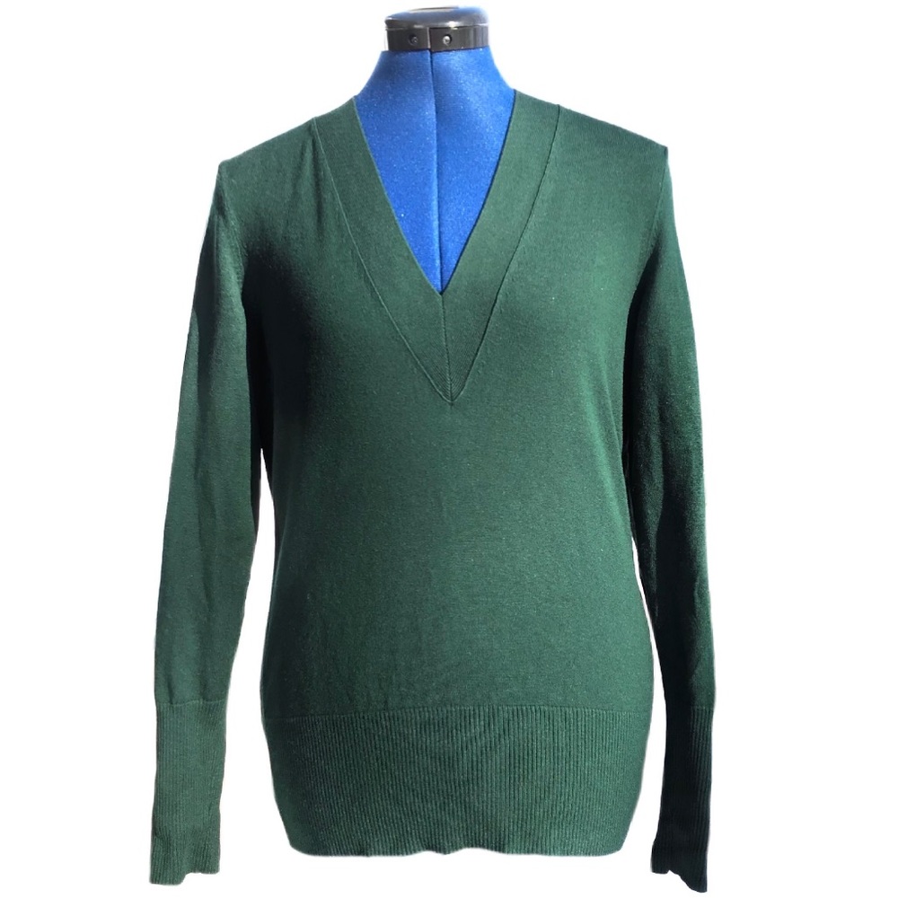 Banana Republic Forest Green Knit Sweater
